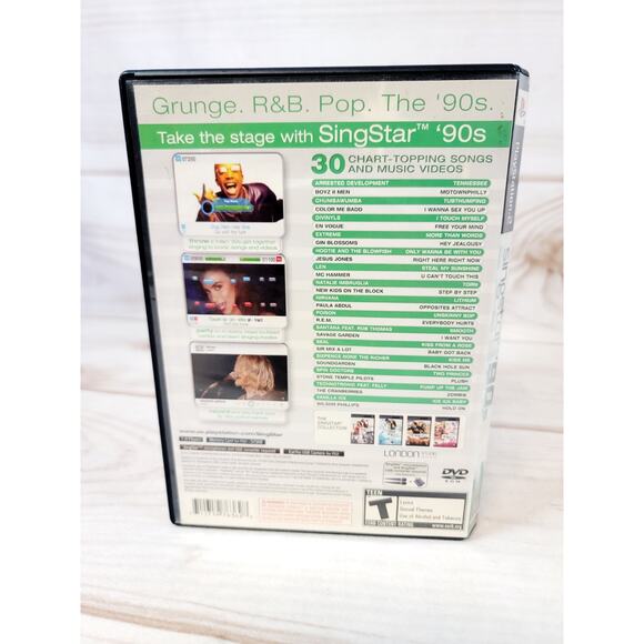 Singstar '90s & Singstar Pop (Sony PlayStation 2, 2008 ) PS2 CASES ONLY - Picture 6 of 13